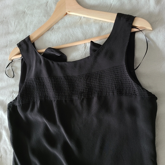 Cynthia Rowley silk LBD cocktail dress size 4 - Picture 3 of 5